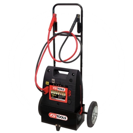 KS Tools Battery booster + trolley 1100A/12+24V