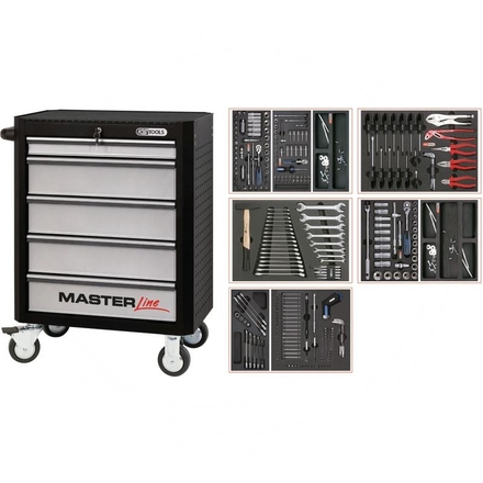 KS Tools Black MASTER tool cabinet set, 311pcs