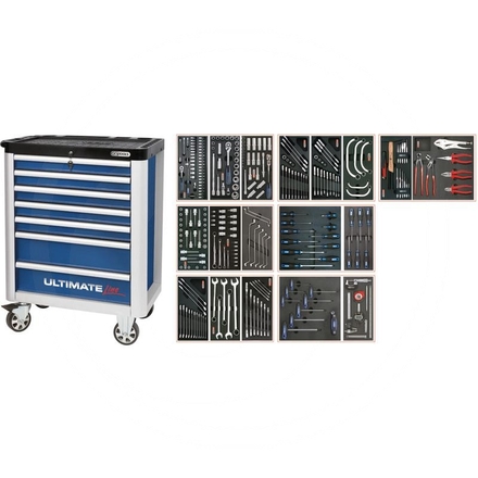 KS Tools Blue ULTIMATE tool cabinet set, 282pcs