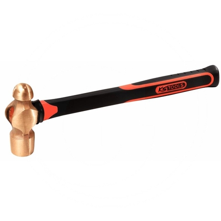 KS Tools Bronze ball pin hammer, 500g