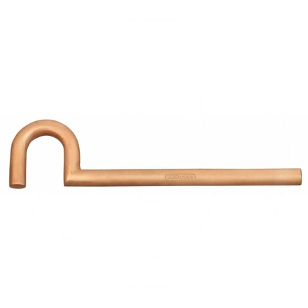 KS Tools Bronze valve hook curved, 250mm