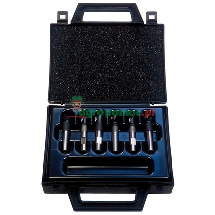 KS Tools Carbide spot weld drill set, 6pcs, 10mm