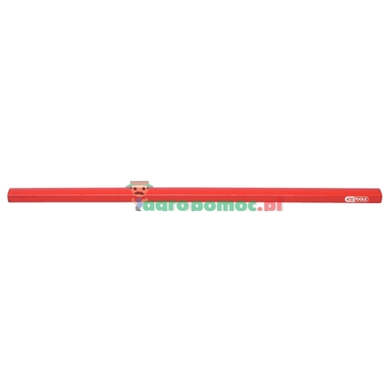 KS Tools Carpenter's pencil, red, HB