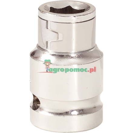 KS Tools CHROME+ bit adaptor, 1/2", 10mm