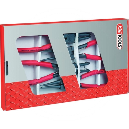 KS Tools Circlip pliers set, 4 pcs, 40-100 mm