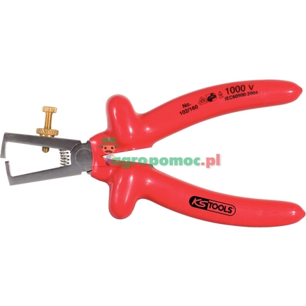 KS Tools CLASSIC 1000V wire stripper, 160mm