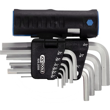KS Tools CLASSIC 3 in 1 key wrench set hex, 10pcs