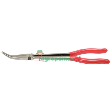 KS Tools CLASSIC bent nose plier serrated, XL,45°