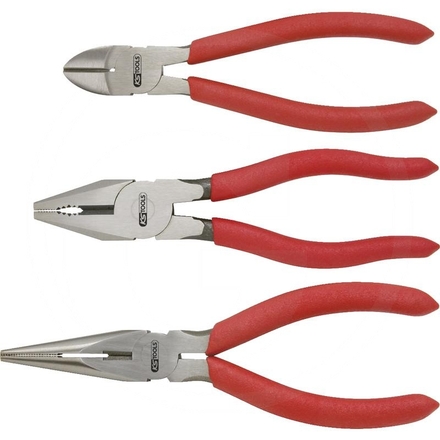 KS Tools CLASSIC plier set, 3pcs, 165-205mm