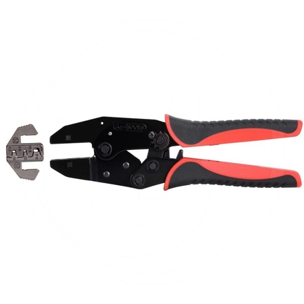KS Tools Crimping plier f.spade terminal,2.5-10mm