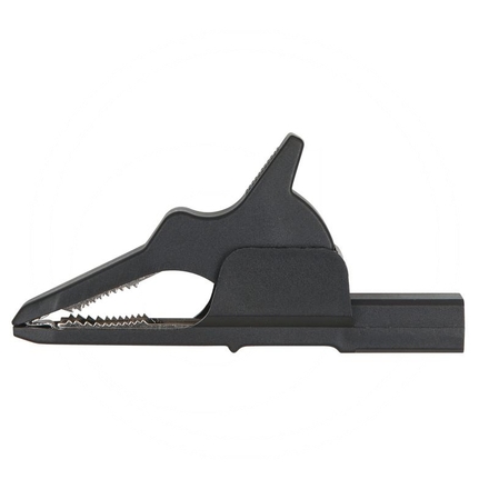 KS Tools Crocodile clip, black f.150.1675