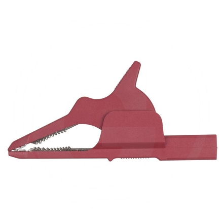 KS Tools Crocodile clip, red f.150.1675