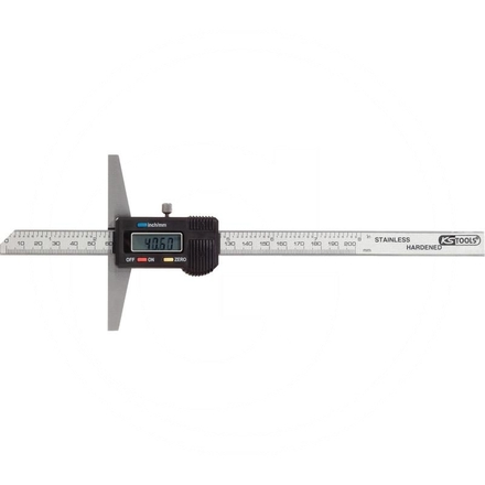 KS Tools Digital depth gauge, 0-500mm