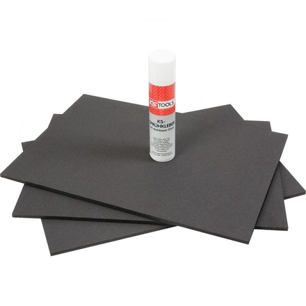 KS Tools Draw liners, self cut, 3pcs, 390x564mm