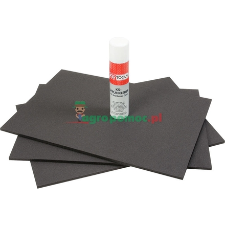 KS Tools Draw liners, self cut, 3pcs, 390x564mm