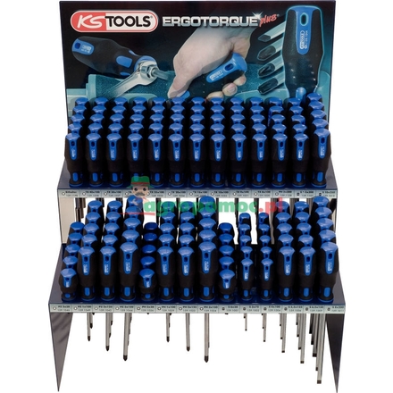 KS Tools ERGO+ screwdriver display, 136pcs