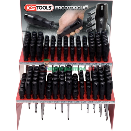 KS Tools ERGO screwdriver display, 136pcs