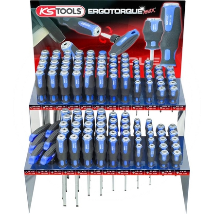 KS Tools ERGOmax screwdriver display, 100pcs
