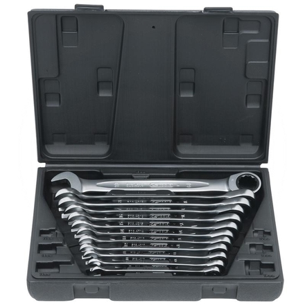 KS Tools GEAR+ comb ratchet spanner set, 12pcs