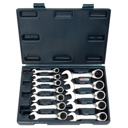 KS Tools GEAR+ mini rev comb spannner set, 12pcs