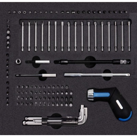 KS Tools GEAR+ screwdriver set, 1/4", 103pcs