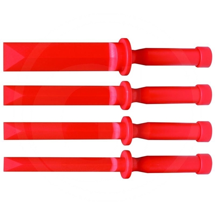 KS Tools Glass fibre chisel set, 4pcs, 19-38mm