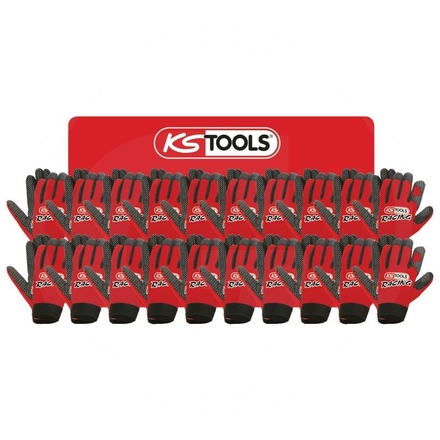 KS Tools Gloves, optimal grip display, 20pcs, XL 