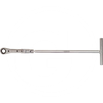 KS Tools Glow plug T-handle ring ratchet wrench