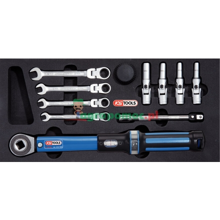KS Tools Glowplug tool kit inc torque wrench11pcs