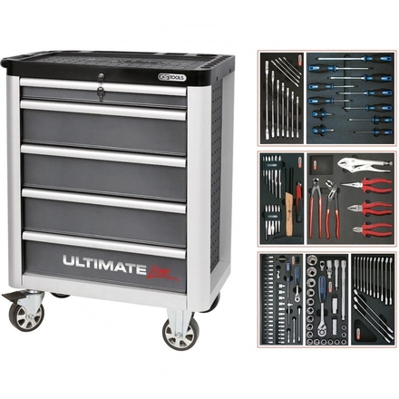 KS Tools Grey ULTIMATE tool cabinet set, 125pcs