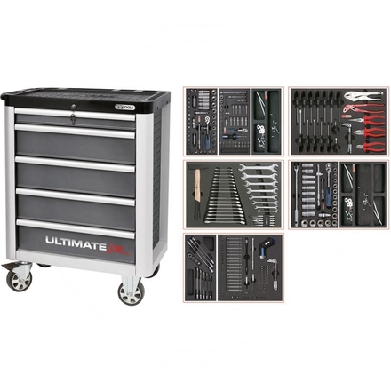 KS Tools Grey ULTIMATE tool cabinet set, 311pcs