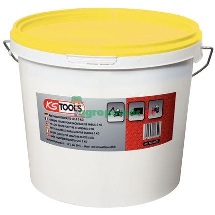KS Tools HGV tyre mounting paste, gold, 5kg