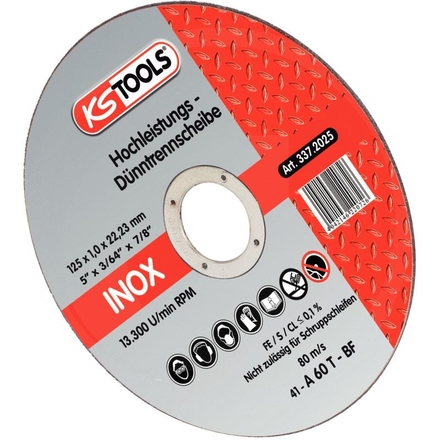 KS Tools High power ultra thin cutting disc,25pcs