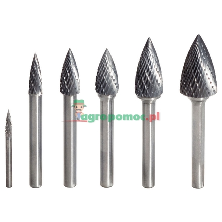 KS Tools HM pointed burr Form G, 16mm