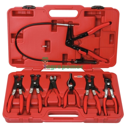 KS Tools Hose clamp plier set, 7pcs