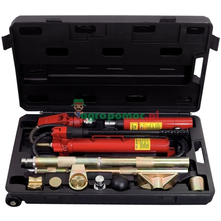 KS Tools Hydraulic body repair kit, 17pcs, 10 t