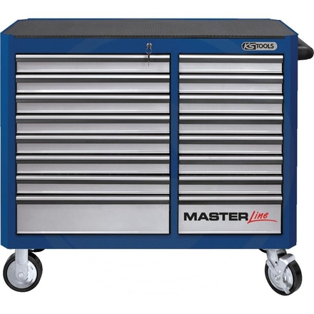 KS Tools Master blue roller cabinet,16 drawer