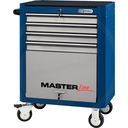 KS Tools MASTER, blue roller cabinet,4 drawer