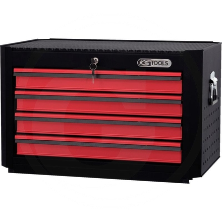 KS Tools MASTER, red top box,4 drawer