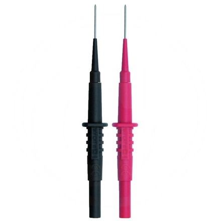 KS Tools Needle shaped mini test tip, Ø 0.7 mm, black