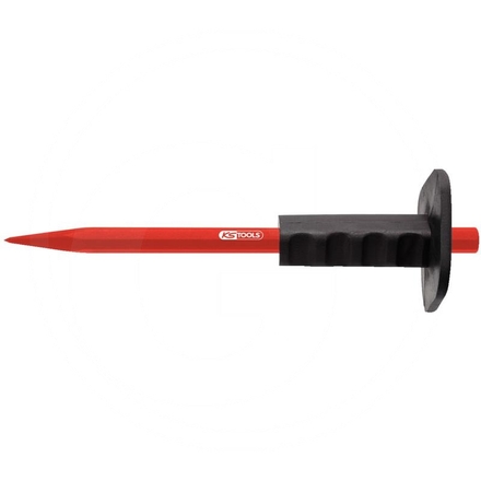KS Tools Pointed chisel with hand grip, 16x350mm