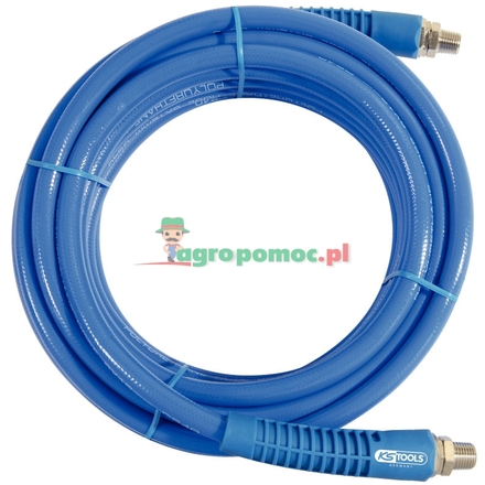 KS Tools PU compressed air spiral hose, Ø 6x9mm