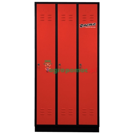 KS Tools Racing locker, 3 doors, 1800x890x500mm