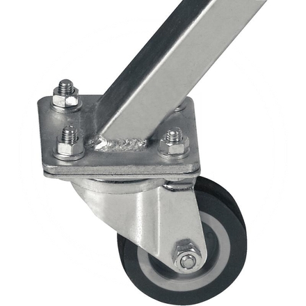 KS Tools Site lamp tripod castors, 3pcs