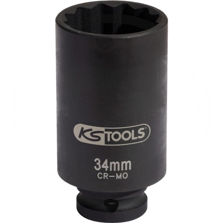 KS Tools Special socket 12pt, 1/2", 34mm
