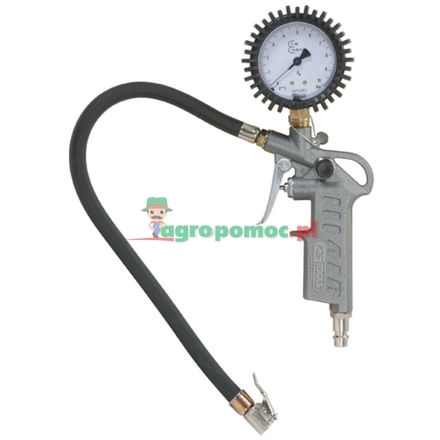KS Tools Tyre inflator with calibrated gauge