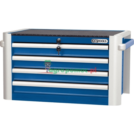 KS Tools ULTIMATE, blue top box,4 drawer