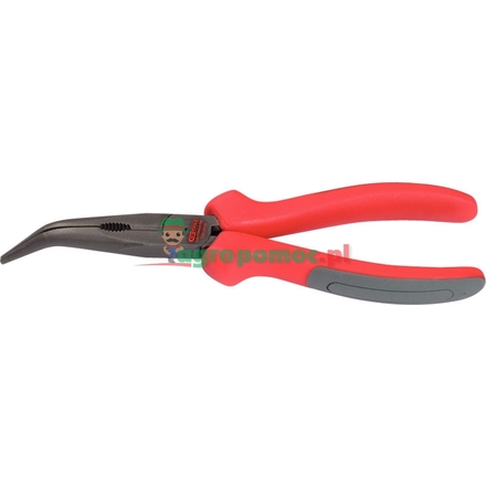 KS Tools ULTIMATE+ long nose pliers, curved,165mm