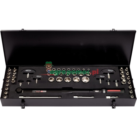 KS Tools ULTIprec torque kit, 52pcs,1/2",80-420Nm