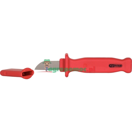 KS Tools VDE cable knife, straight blade, 210mm